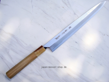 Shirogami 2 Spiegel Shobu 27 cm - handgeschmiedet und -signiertes Meisterst�ck