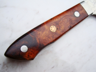 AZAI R2 Gyuto Damastmesser 21 cm Klinge, Griff W�steneinsenholz, handgeschmiedet
