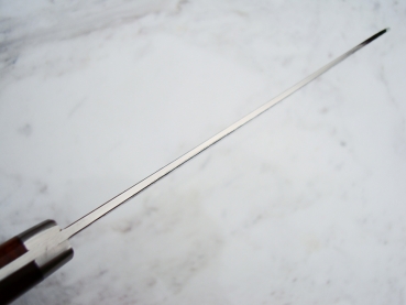 AZAI R2 Santoku Damastmesser 18 cm Klinge, Griff W�steneinsenholz, handgeschmiedet