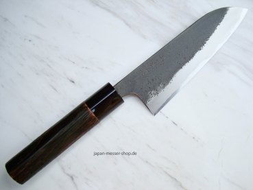 Wakui V2 Kurouchi Santoku 16,5 cm nicht rostfrei