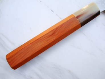 Aoki Gingami 3 Ichii Exklusiv Suminagashi Sujihiki, 27 cm Klinge, handgeschmiedet und -signiert