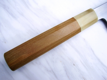 AOKI Aogami 2 Warikomi Wa Gyuto 24 cm handgeschmiedet und -signiert - nicht rostfrei