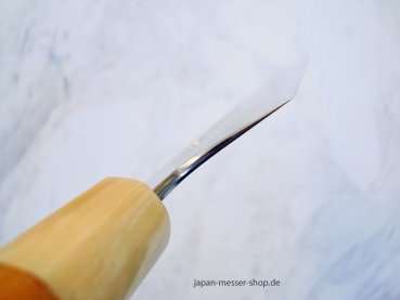 AOKI Aogami 2 Warikomi Wa Gyuto 24 cm handgeschmiedet und -signiert - nicht rostfrei