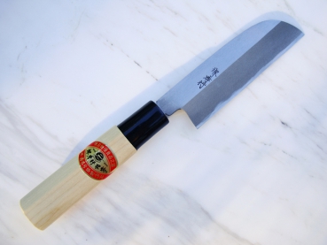 AOKI Tachitogi Kawamuki, beideseitige 12 cm Klinge, handgeschmiedet und -signiert