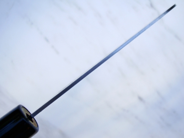 AOKI Tachitogi Kawamuki, beideseitige 12 cm Klinge, handgeschmiedet und -signiert