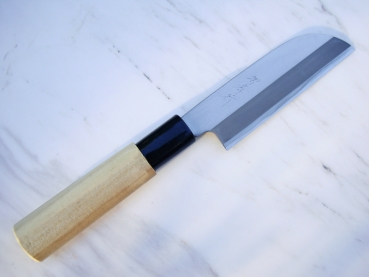 AOKI Tachitogi Kawamuki, beideseitige 10,5 cm Klinge, handgeschmiedet und -signiert