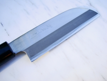 AOKI Tachitogi Kawamuki, beideseitige 10,5 cm Klinge, handgeschmiedet und -signiert