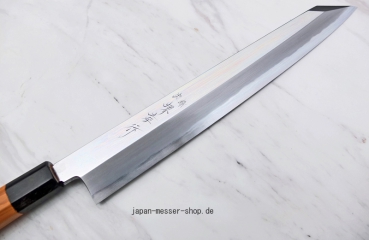 Rarit�t - Keijiro Doi Shirogami 2 Kiritsuke Yanagi 30 cm - handgeschmiedet und spiegelpoliert-signiertes Meisterst�ck