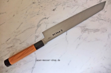 Rarit�t - Keijiro Doi Shirogami 2 Kiritsuke Yanagi 30 cm - handgeschmiedet und spiegelpoliert-signiertes Meisterst�ck