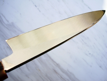 Sakai Takayuki Uzushio Suminagashi Funayuki Sondermodell, 18 cm Klinge, handgeschmiedet + -signiert