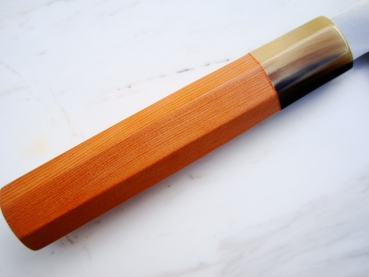 AOKI Gingami 3 Ichii Exklusiv Santoku, 18 cm Klinge, handgeschmiedet und -signiert