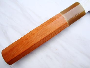 AOKI Gingami 3 Ichii Exklusiv Suminagashi Nakiri, 18 cm Klinge, handgeschmiedet und -signiert