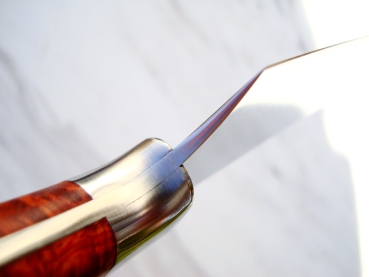 Nenox S1 Yo-Deba 16,5 cm Klinge, Griff Karin-Wurzelholz