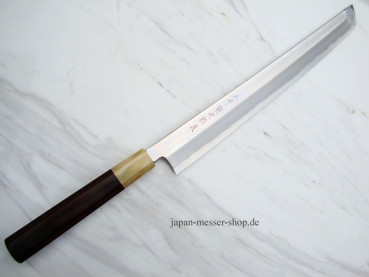 Rarit�t - Keijiro Doi Shirogami 2 Sakimaru Takohiki 27 cm -handgeschmiedet und spiegelpoliert-signiertes Meisterst�ck