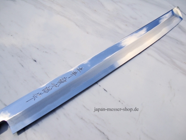 Rarit�t - Keijiro Doi Shirogami 2 Sakimaru Takohiki 30 cm -handgeschmiedet und spiegelpoliert-signiertes Meisterst�ck