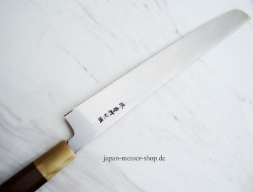 Rarit�t - Keijiro Doi Shirogami 2 Sakimaru Takohiki 27 cm -handgeschmiedet und spiegelpoliert-signiertes Meisterst�ck