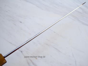 AOKI Shirogami 2 Warikomi Sujihiki 27 cm - handgeschmiedet und -signiertes Meisterst�ck
