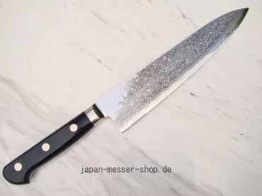 Takamura Uchigumo Hocho PM-Stahl Gyuto - handgeschmiedet und -signiert, 21 cm Klinge