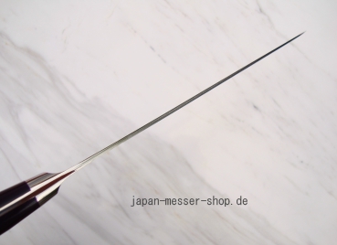 Takamura Uchigumo Hocho PM-Stahl Gyuto - handgeschmiedet und -signiert, 21 cm Klinge