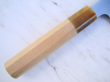 AOKI Aogami 2 Warikomi Wa Gyuto 22,5 cm handgeschmiedet und -signiert - nicht rostfrei