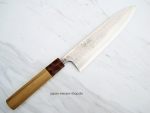 Yoshikane Tsuchime Gyuto, 21cm, handgeschmiedet und -signiert