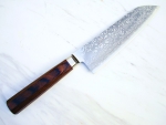 Takamura PM Damastmesser Santoku 16,5 cm, handgeschmiedet und -signiert