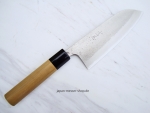 Yoshikane Nashi-ji Santoku 16,5 cm, handgeschmiedet und -signiert
