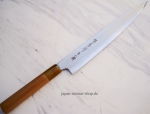 AOKI Shirogami 2 Warikomi Sujihiki 27 cm - handgeschmiedet und -signiertes Meisterst�ck