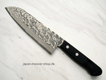 AZAI Uzushio Santoku Damastmesser, 61 Lagen, 16,5 cm Klingenl�nge