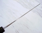 Preview: HEIJI Schmiede Nakiri 18 cm Klinge mit Honbazuke, handgeschmiedet und -signiert, rostfrei