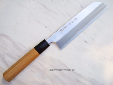 Aogami 2 Spiegel Usuba 19,5cm - handsigniertes Meisterstück