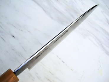 AOKI Aogami 2 Warikomi Wa Gyuto 21 cm handgeschmiedet und -signiert - nicht rostfrei