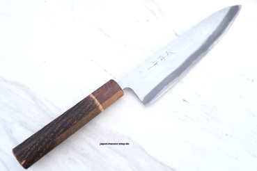 HEIJI Schmiede Gyuto 21 cm Klinge mit Honbazuke, handgeschmiedet und -signiert, rostfrei