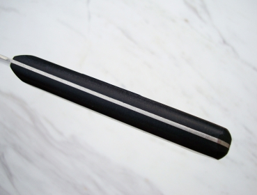SPC Petty 12 cm rostfrei - Anschliff Rechts, Griffschalen schwarz