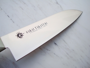 SPC Santoku 18 cm rostfrei - Anschliff Rechts