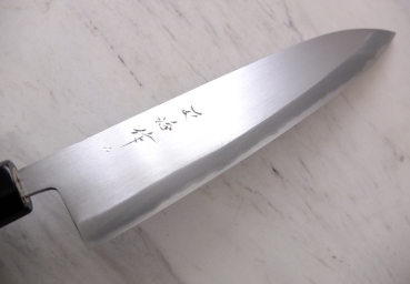 HEIJI Schmiede Gyuto 24 cm Klinge mit Honbazuke, handgeschmiedet und -signiert, rostfrei