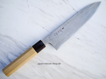 Shigefusa Kitaegi Gyuto, 25 cm Klinge, nicht rostfrei