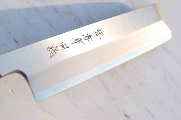 Tokujho Shirogami 2 Usuba 16.5 cm, Tokyo-Form, handgeschmiedet, nicht rostfrei