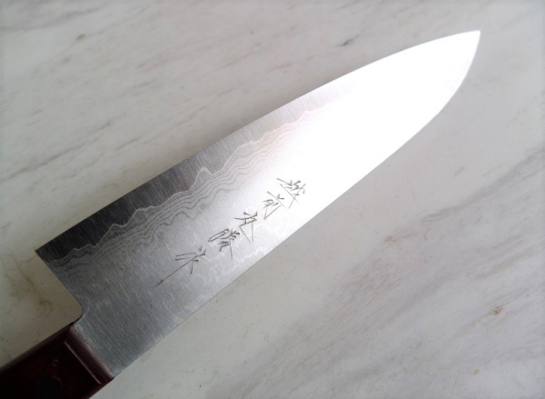AZAI VG10 Schmiede Gyuto Suminagashi Damastmesser 19 cm, 33 Lagen
