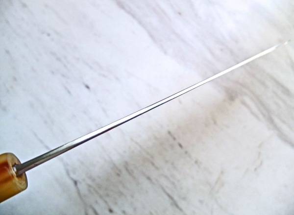 Yoshikane Nashi-ji Nakiri 16,5 cm, handgeschmiedet und -signiert
