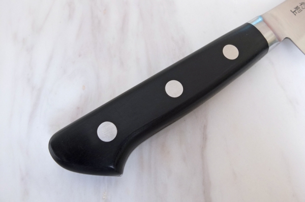 Carbonstahl SK5 Santoku 18 cm - nicht rostfrei