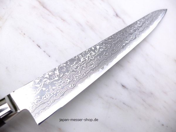 Takamura Hana PM Damastmesser Sujihiki 24 cm, handgeschmiedet und -signiert