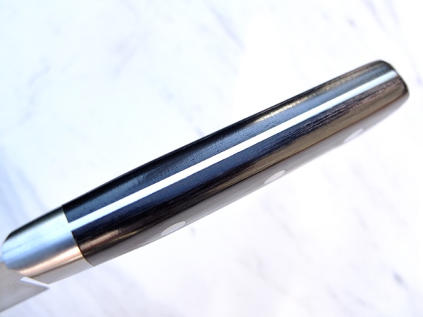 Sakon Shiraume SKD11 Damastmesser Nakiri 16cm,rostfrei