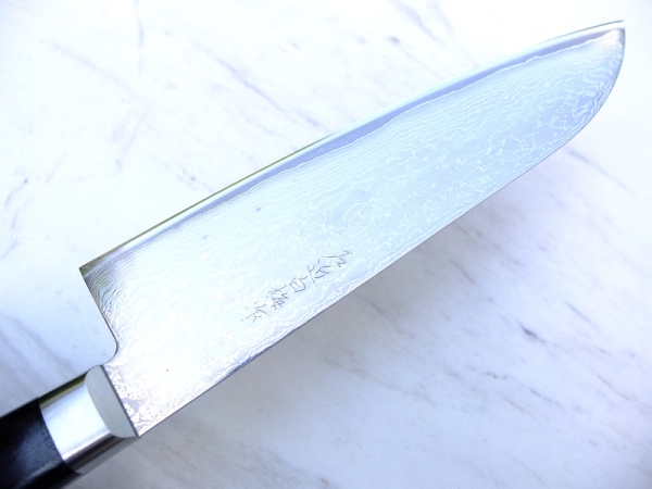 Sakon Shiraume SKD11 Damastmesser Santoku 18cm,rostfrei
