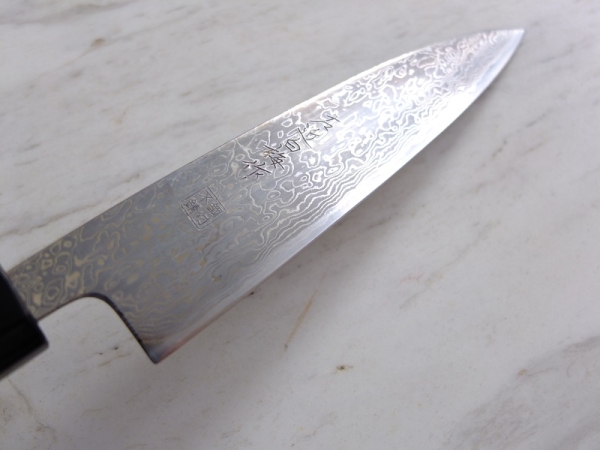 Sakon Shiraume SKD11 Damastmesser Wa Yanagi 16,5cm,rostfrei