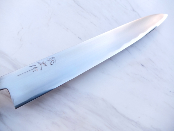 Wakui Aogami 2 Warikomi Migaki Sujihiki 27 cm nicht rostfrei