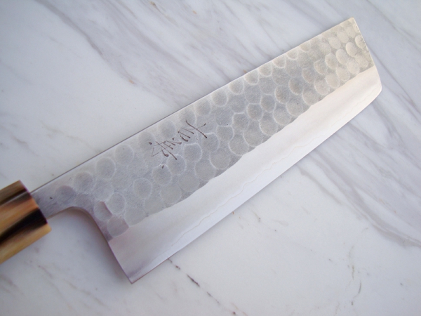 Yoshikane Tsuchime Nakiri, 16.5cm, handgeschmiedet und -signiert