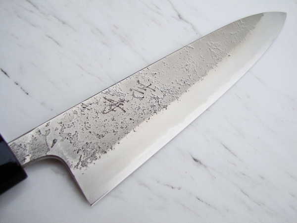 Yoshikane Nashi-ji Gyuto 21 cm, handgeschmiedet und -signiert