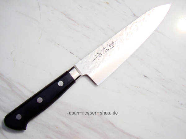 Takamura VG 10 Stahl Migaki Tsuchime Gyuto 18 cm Klinge