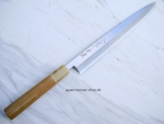 Aogami  Spiegel Shobu 27 cm - handsigniertes Meisterstück ! Reserve Stück